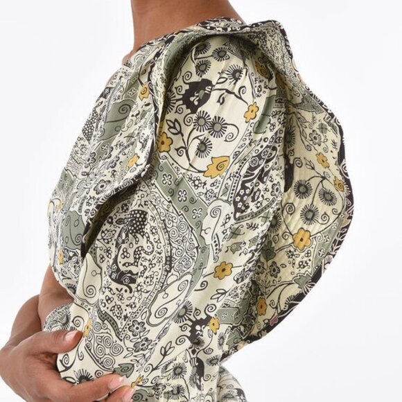 Isabel Marant Etoile Constance Top Blouse Ruffle Print 38 - Picture 7 of 9